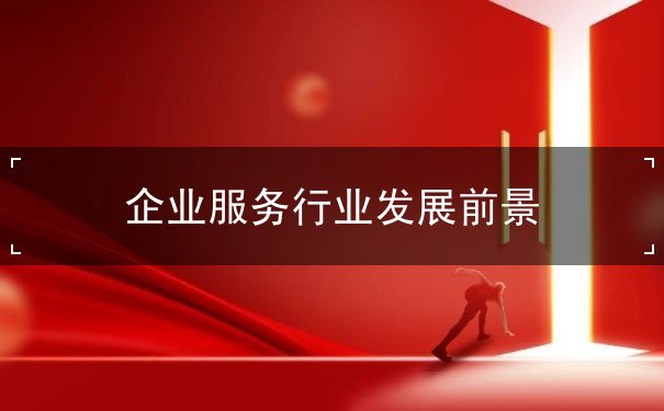 企業(yè)服務(wù)行業(yè)發(fā)展前景 企業(yè)服務(wù)行業(yè)發(fā)展前景