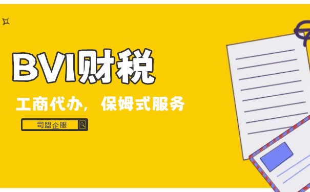 探究BVI公司稅收優(yōu)惠政策